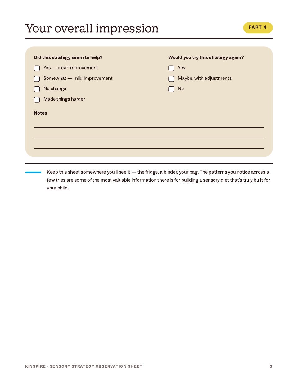 Before & After Observation Sheet page 4