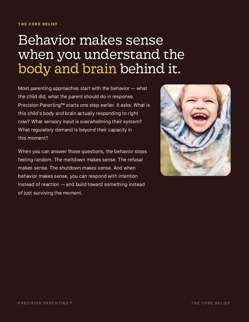 Precision Parenting Framework page 4