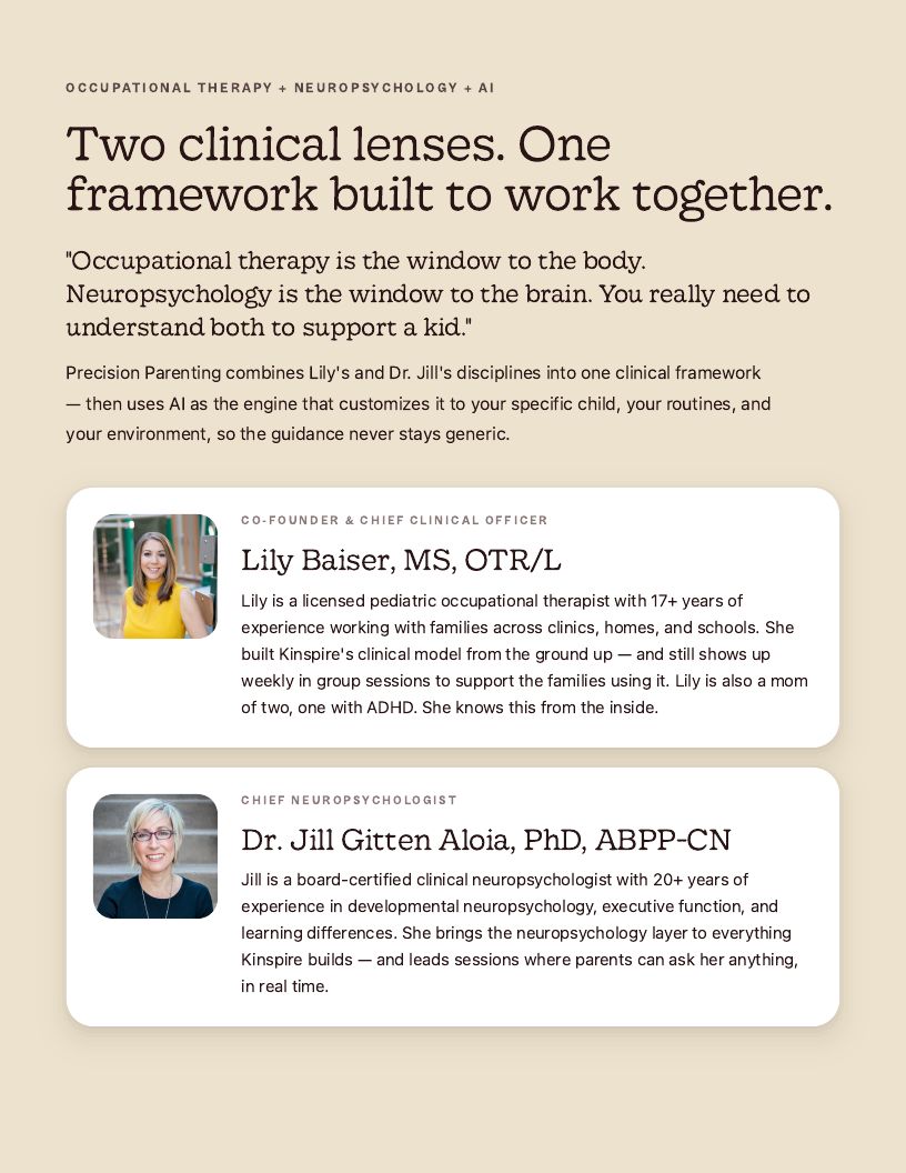 Precision Parenting Framework page 5