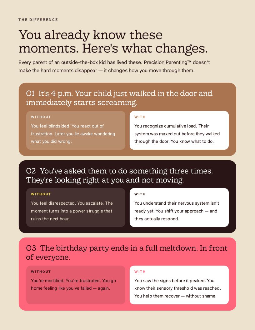 Precision Parenting Framework page 18