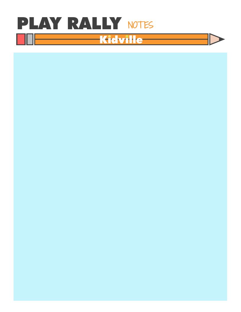 Play Rally workbook page 10
